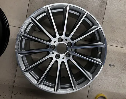 벤츠 AMG 휠복원 CLS450, E450, S400  컷팅휠 수리 / 강남 대치동