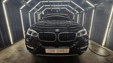 BMW X6 자차 보험처리로 강남 대치동에서  새차만들기(판금도색, 휠복원, 광택, 유리발수코팅, 유리막코팅) / 강남 대치동