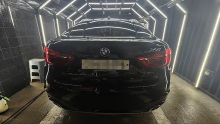 BMW X6 자차 보험처리로 강남 대치동에서  새차만들기(판금도색, 휠복원, 광택, 유리발수코팅, 유리막코팅) / 강남 대치동