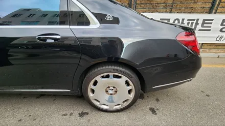 마이바흐 불판 휠 s500 고스트 크롬 휠 복원 ~ / 강남 대치동