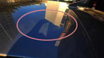 샤크안테나 손상 및 루프덴트 판금은 절대 하지 마세요 / 강남 대치동
