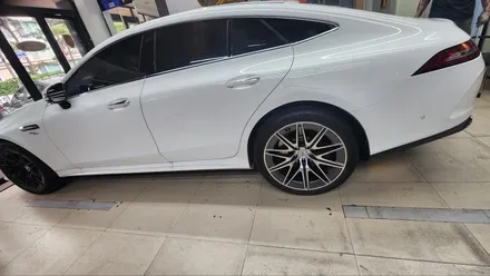 GT43 AMG 휠도색 및 덴트 대물배상 보험처리 진행. / 강남 대치동