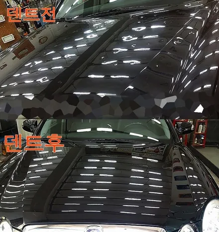 자동차 덴트와 우박덴트 총 정리(우박피해 자동차 수리방법) / 강남 대치동