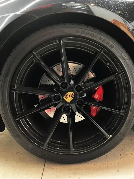 포르쉐 911 카레라4S  강남 블랙유광 휠복원 / 강남 대치동