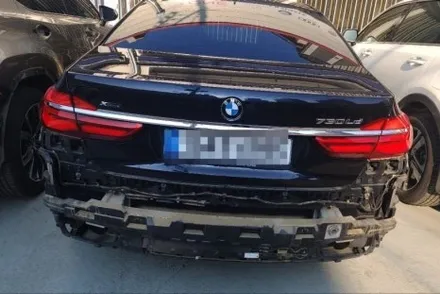 수입차 자차 보험처리 : BMW 740 시공사례로 알아보는 골드엠의 차별화 된 서비스 / 강남 대치동