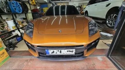 GLS 600 마이바흐 버핑휠, 포르쉐 파나메라 무광 그레이 골드 휠복원 결과와 후기 / 강남 대치동