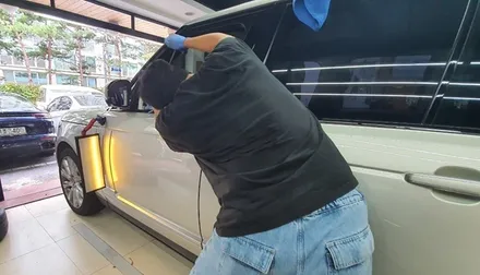 강남 수입차 수리 레인지로버 보그 덴트 및 도색 / 강남 대치동