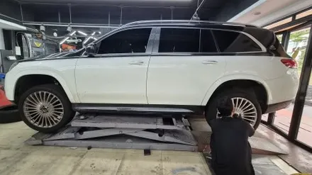 GLS 600 마이바흐 버핑휠, 포르쉐 파나메라 무광 그레이 골드 휠복원 결과와 후기 / 강남 대치동