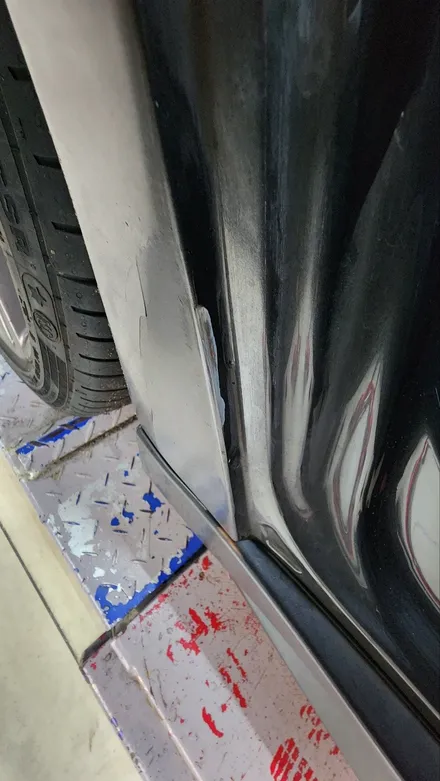 강남 BMW 서비스 수리업체 330E 자차보험처리 휠 복원 판금도색 / 강남 대치동