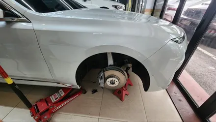 최신형 BMW 740d 휠복원~ 따끈따끈 새차 휠이 긁혔을때 / 강남 대치동