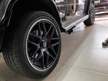 지바겐 G63 AMG 휠복원, 타이어 교환  및 디테일링 시공 / 강남 대치동