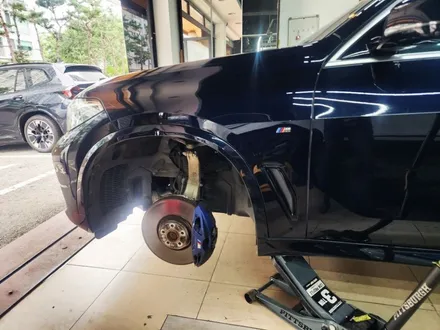 BMW X5 자차 보험처리 범퍼복원 및 휠복원 완료 / 강남 대치동