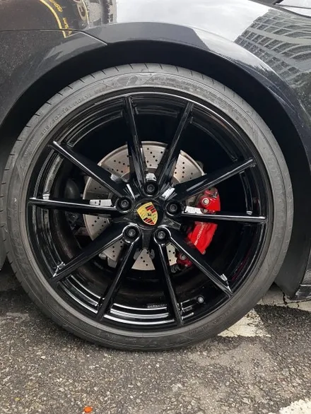 포르쉐 911 카레라4S  강남 블랙유광 휠복원 / 강남 대치동