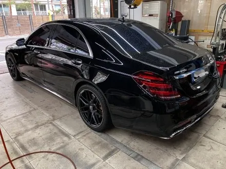 S63 AMG  강남 휠복원 무광 블랙컷팅 완벽하게 수리 됐습니다. / 강남 대치동