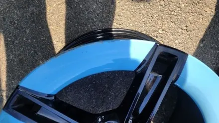 포르쉐 타이칸 휠복원, 특수 투톤컬러 순정 그대로 복원 / 강남 대치동