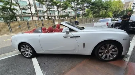 세상에 단 하나뿐인 휠도색, 롤스로이스 휠 핑크 투톤 버핑휠 컬러 커스텀 및 복원 작업 / 강남 대치동