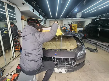 우박으로 인한 차량 파손과 우박덴트 시공범위 / 강남 대치동