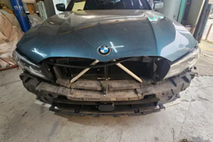 강남 BMW 휠 복원 및 판금도색 잘 하는 자동차 공업사 골드엠 / 강남 대치동