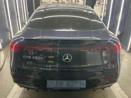 벤츠 전기차 eqs450 새 차 만들기 휠 복원 광택 유리막 코팅 및 유리발수코팅까지 진행 / 강남 대치동