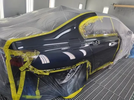 BMW 730 LD 자차 보험처리로 판금도색 및 휠복원 진행 / 강남 대치동