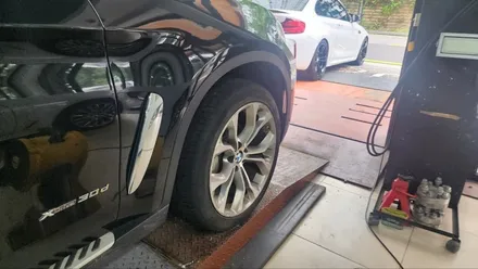 bmw x6 새차만들기 작업을 자차 보험처리로 진행 / 강남 대치동