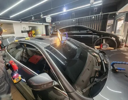 우박으로 인한 차량 파손과 우박덴트 시공범위 / 강남 대치동