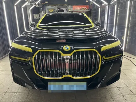 BMW i7 새차만들기- 부분도색, 광택,휠복원,유리막코팅 / 강남 대치동