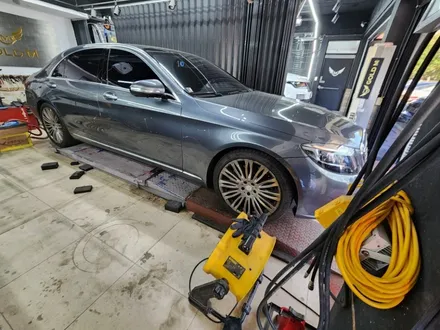 벤츠 S500 자차 보험처리로 수리 하면서 새차만들기 ! / 강남 대치동