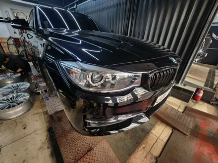 bmw 보험처리 판금도색 작업과 블랙유광  휠도색으로 강남에서 완벽한 스타일링! / 강남 대치동