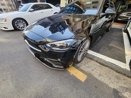 벤츠 C300 자차 보험처리 와 하단 크롬 몰딩 부품 가격 / 강남 대치동