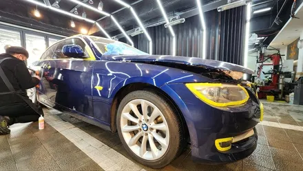 젊음의 로망 bmw328i 컨버터블 중고차를 새 차 만들기(자동차 광택, 휠복원,판금도색) / 강남 대치동