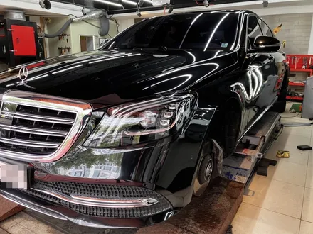 벤츠 s450 순정 휠 복원 도색 진행 후기! / 강남 대치동
