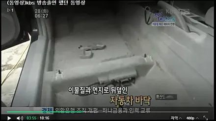 2012년 KBS 굿모닝대한민국 출연 (자동차 실내클리닝, 강남 골드엠) / 강남 대치동