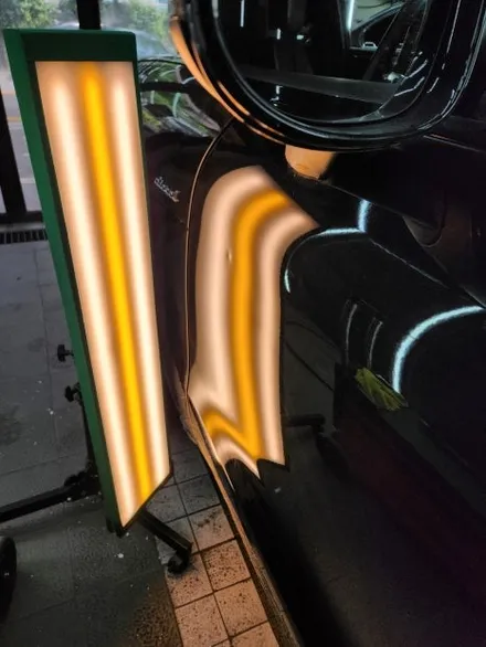 포르쉐 마칸S 수리,  트렁크 판금도색 및 범퍼복원 덴트 까지 자차 보험처리 진행 / 강남 대치동