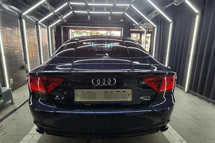 아우디 a7 휠 복원 및 자동차 광택으로 새 차 만들기 진행 / 강남 대치동