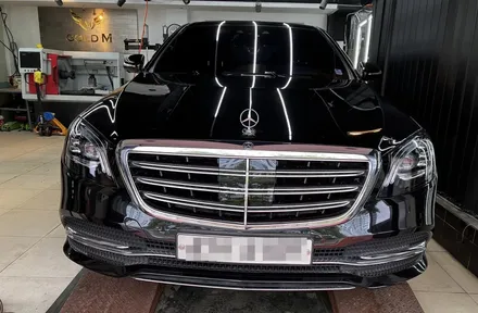 벤츠 s450 순정 휠 복원 도색 진행 후기! / 강남 대치동