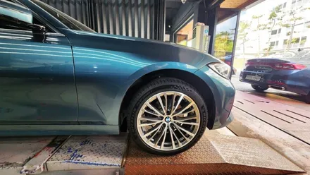 강남 BMW 휠 복원 및 판금도색 잘 하는 자동차 공업사 골드엠 / 강남 대치동