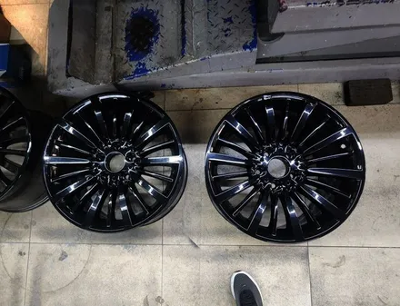 bmw 보험처리 판금도색 작업과 블랙유광  휠도색으로 강남에서 완벽한 스타일링! / 강남 대치동