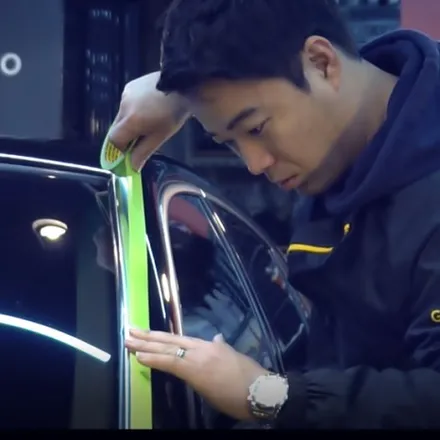 수입차 자차 보험처리 : BMW 740 시공사례로 알아보는 골드엠의 차별화 된 서비스 / 강남 대치동