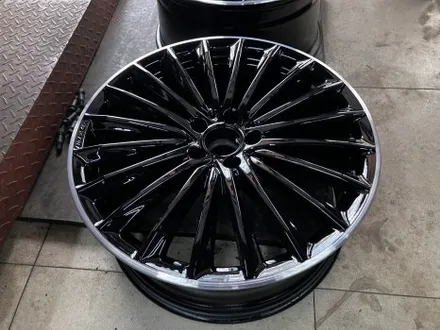 GLC43 AMG 자동차 휠 도색, 꾸안꾸 스타일  디자인 변경은 - 골드엠 / 강남 대치동