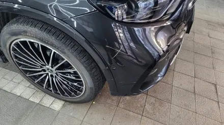 강남에서 벤츠 GLC300 새 차 만들기 후기(자차 보험처리, 판금 도색, 휠 복원, 광택) / 강남 대치동