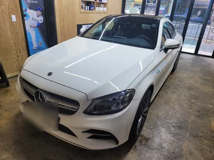 벤츠 C63 AMG 쿠페 신차썬팅+ 신차패키지+ 블락포디 비바 반사필름 썬팅(은평구/서대문구/녹번동) / 서울 은평구