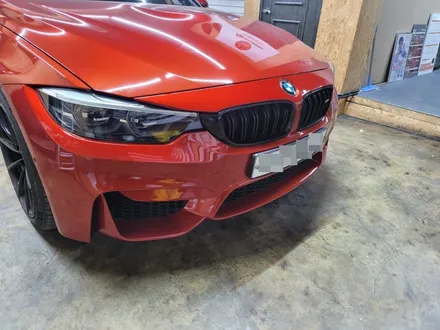 BMW M4 컨버터블 앞범퍼 PPF 시공, 에이버리 루프스킨 재시공(은평구/불광동) / 서울 은평구