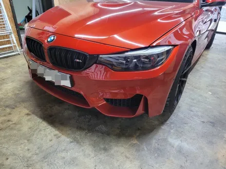 BMW M4 컨버터블 앞범퍼 PPF 시공, 에이버리 루프스킨 재시공(은평구/불광동) / 서울 은평구
