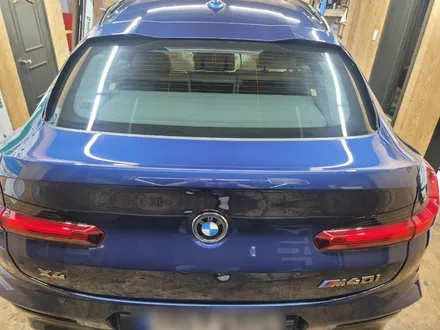 BMW X4M 썬팅+ 신차패키지+신차검수 블락포디 스카이블루 시공(은평구/서대문구/종로구) / 서울 은평구