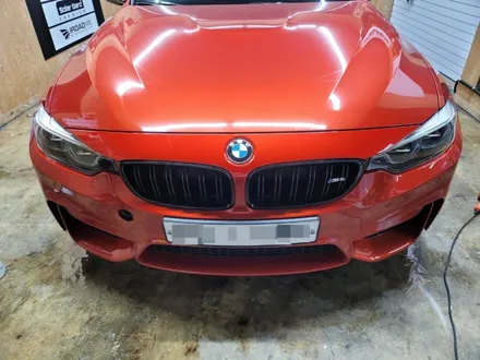 BMW M4 컨버터블 앞범퍼 PPF 시공, 에이버리 루프스킨 재시공(은평구/불광동) / 서울 은평구