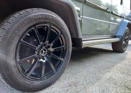 벤츠 g63 amg 지바겐 - 색상변경 : 블랙유광 도색작업 / 대구 동구 각산동