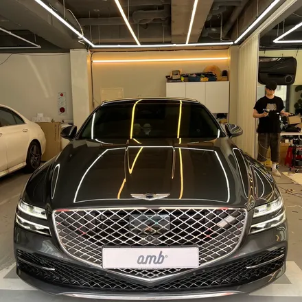 제네시스 G80 에이엠비 코더스 시공기