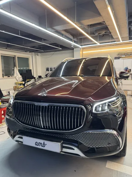 벤츠 gls600 마이바흐 스타라이트 천장 은하수 시공 / 시흥, 안산, 군포, 안양