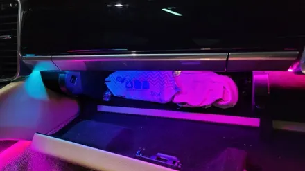 포르쉐 파나메라 4s 970 비노출 코더스엠비언트 출장 시공 ! 화려한 실내 분위기!! / 시흥, 안산, 군포, 안양
